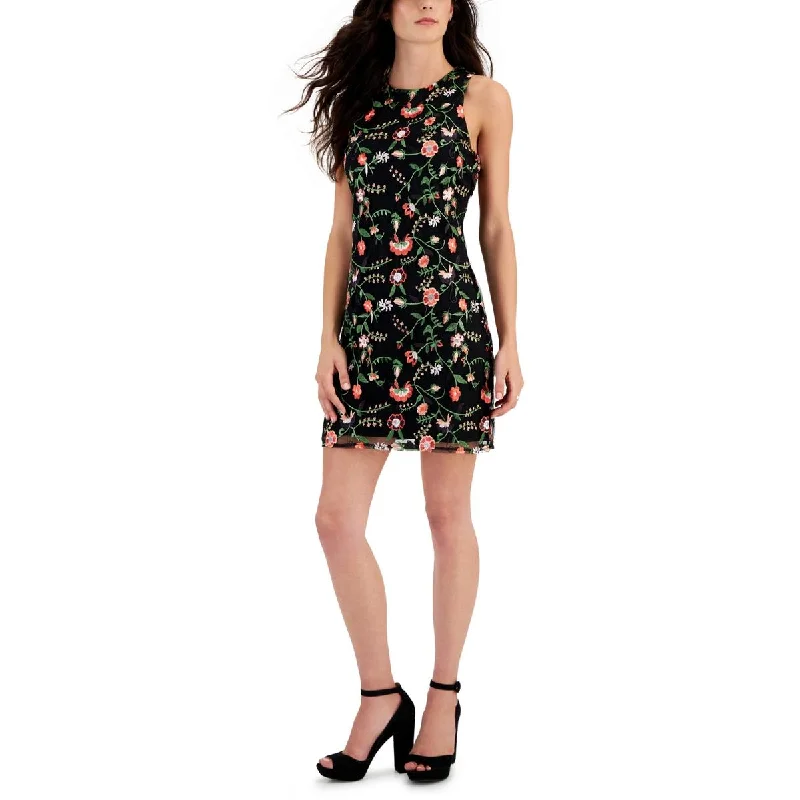 Sam Edelman Womens Floral Mini Cocktail And Party Dress