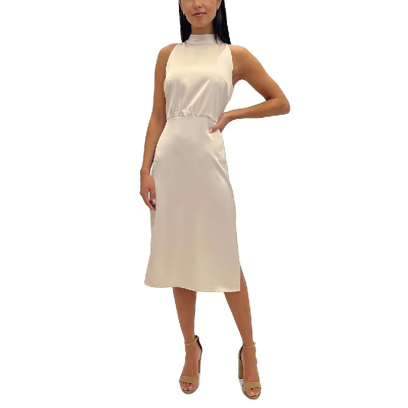 Exclusive Online Offers Sam Edelman Womens High Neck Calf Midi Dress