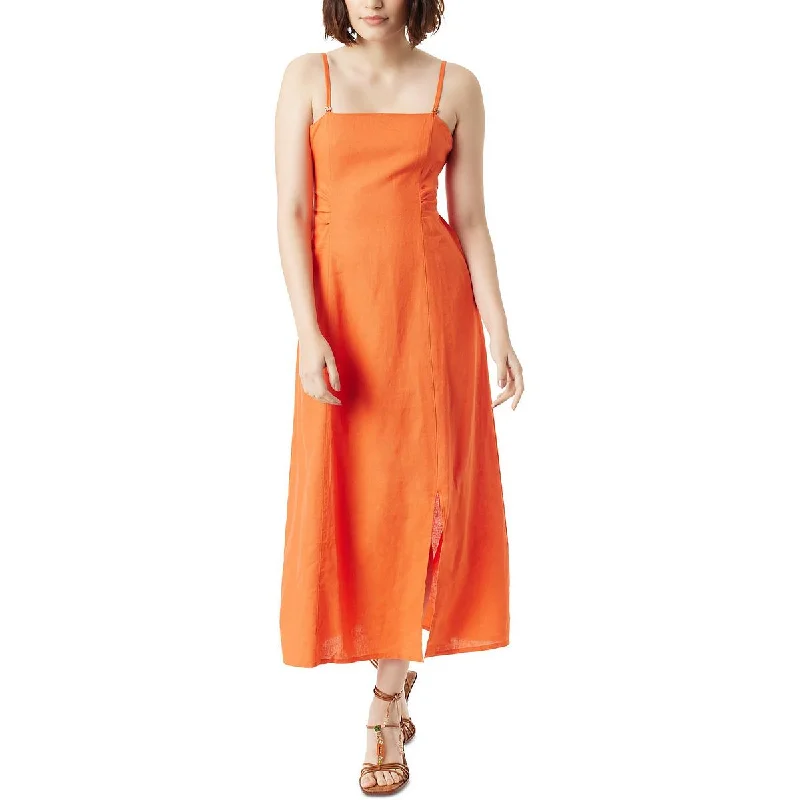 Hot Sale Items Sam Edelman Womens Merisa Ruched Long Maxi Dress