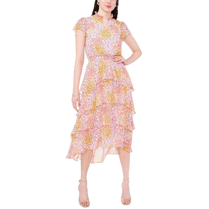 Weekend Price Drop Event Sam & Jess Womens Floral Print Long Maxi Dress