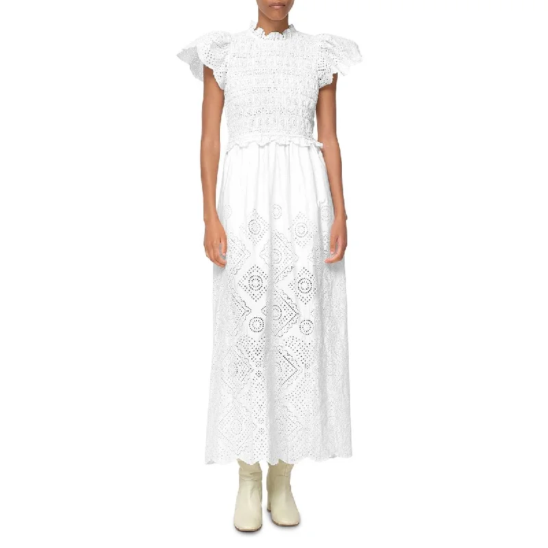 Limited Stock Sea Womens Vienne Cotton Long Maxi Dress