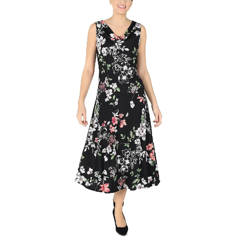Offer of the Day Signature By Robbie Bee Womens Petites Slouchy Long Maxi Dress