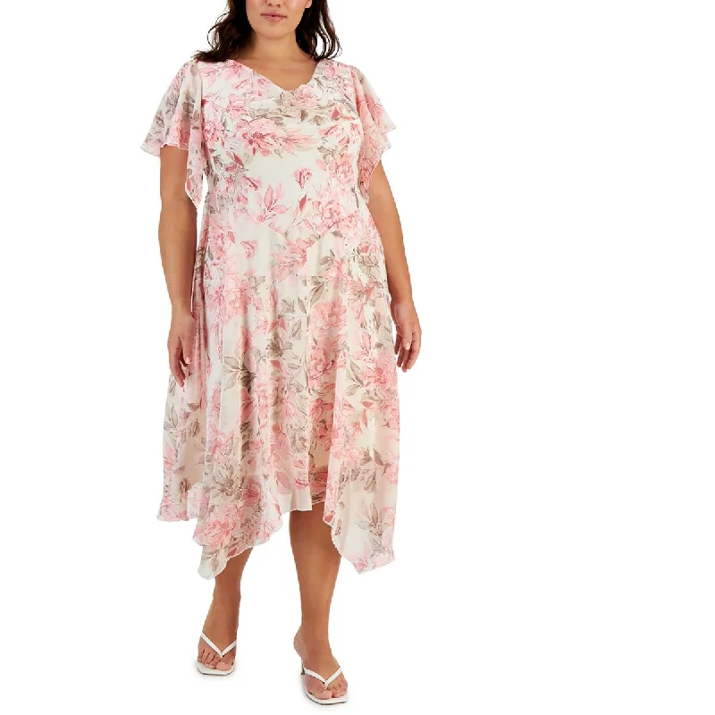 Today’s Special Discount Signature By Robbie Bee Womens Plus Handkerchief Hem Cocktail And Party Dress Today’s Special Discount Signature By Robbie Bee Womens Plus Handkerchief Hem Cocktail And Party Dress