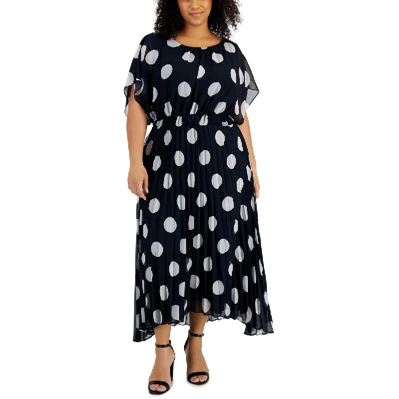 Weekend Clearance Frenzy Taylor Womens Plus Chiffon Long Midi Dress