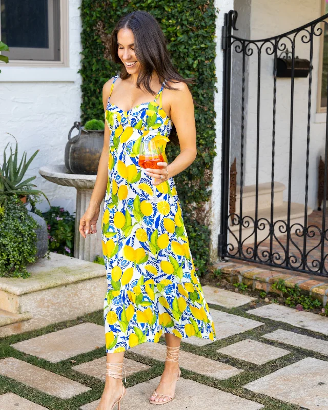 Exclusive Flash Sale The Positano - Silk Sweetheart Dress