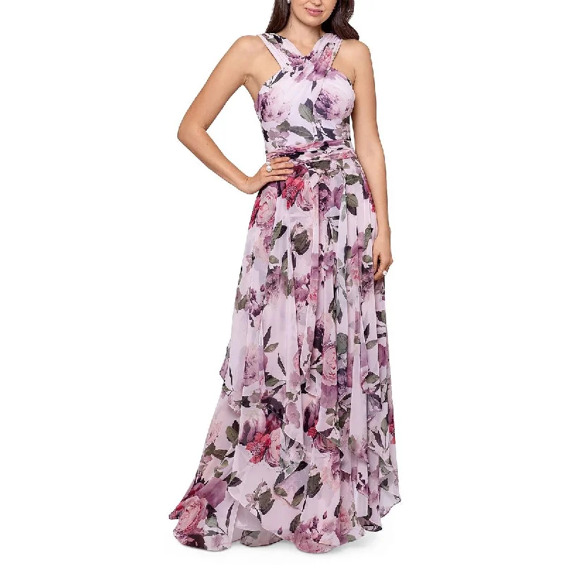 Big Sale Event Xscape Womens Criss-Cross Maxi Maxi Dress