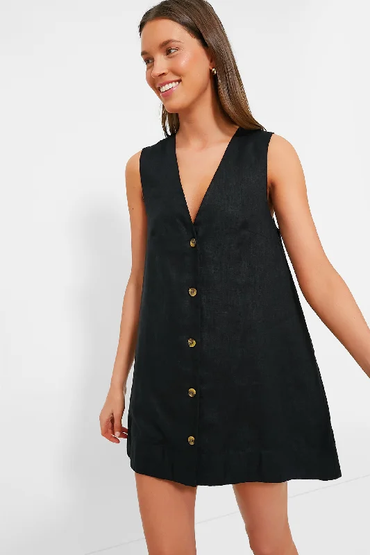 Weekend Limited-Time Offers Black Nancy Mini Dress