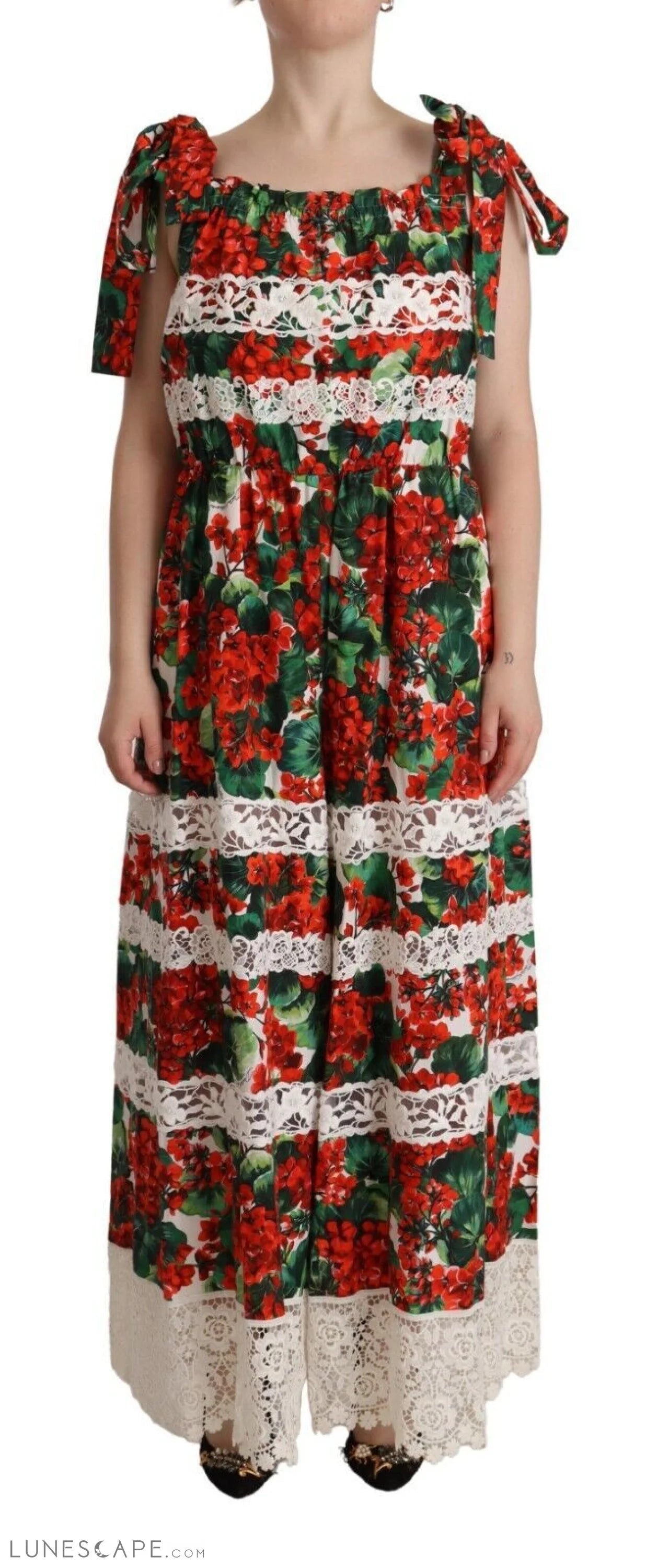 Hot Savings Alert Dolce & Gabbana Multicolor Floral Maxi Dress