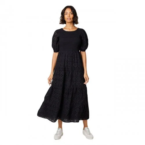 Weekend Only Savings Dorothy Perkins Womens/Ladies Broderie Shirred Bodice Midi Dress Weekend Only Savings Dorothy Perkins Womens/Ladies Broderie Shirred Bodice Midi Dress