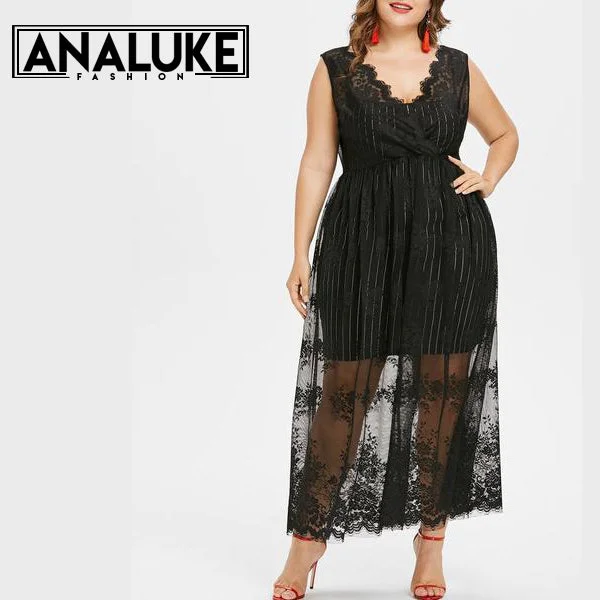 Massive Discounts Elegant V-Neck Maxi Dress