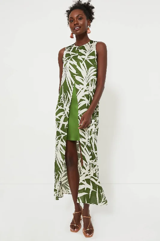 Weekend Best Buys Fern Floral Overlay Octavia Maxi Dress