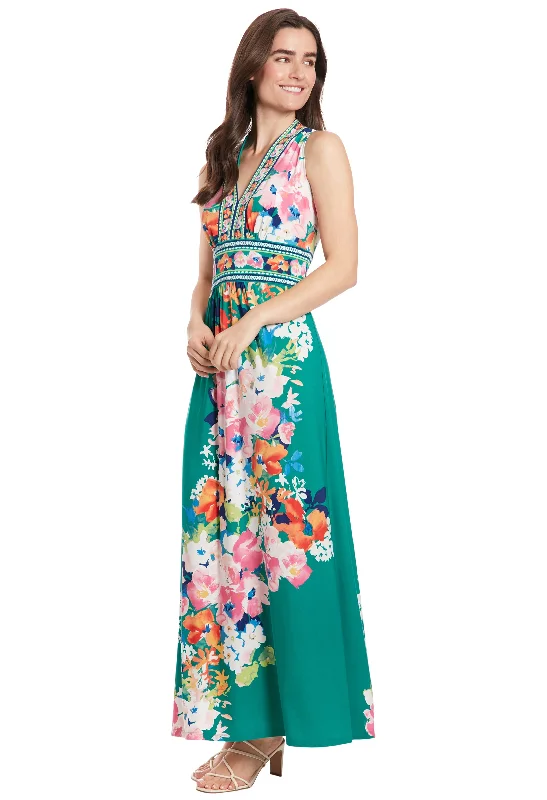Special Shopping Event Floral Print Flowy Maxi Dress