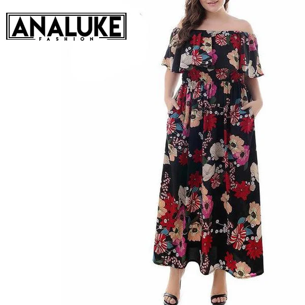 Weekend Deals Galore Floral Printed Colorful Maxi Dress