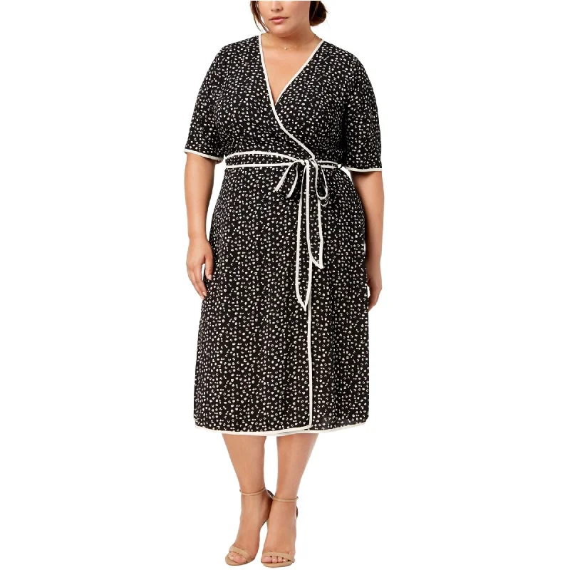 Limited Edition Fox & Royal Womens Contrast Trim Midi Dress