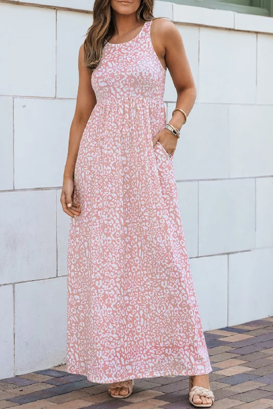 Seasonal Discounts Grace Pocketed Sleeveless Maxi Dress