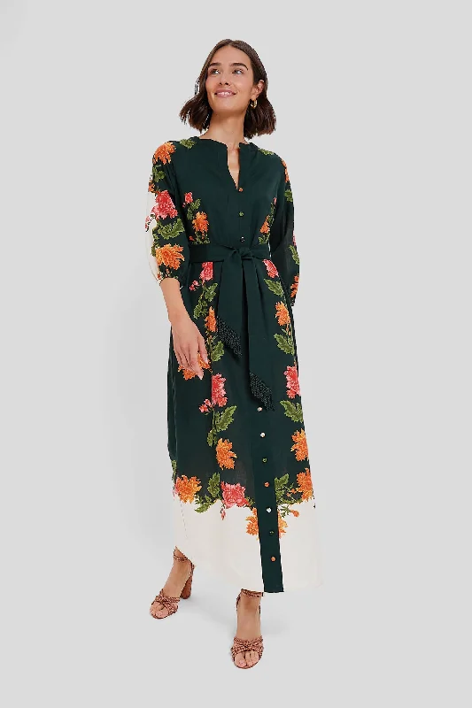 Weekend Steals Await Hunter Bloom Iris Maxi Dress