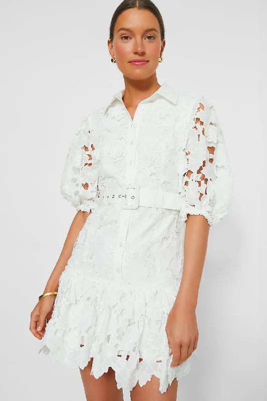 Weekend Price Breaks Ivory Ottis Mini Dress