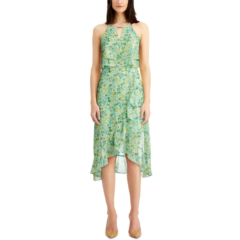 One-Stop Shop Sale Kensie Womens Floral Layered Midi Dress