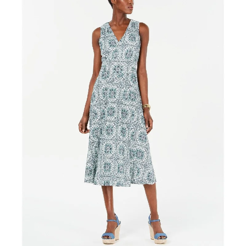 Weekend Buy One Get One Michael Kors Womens Tie Waist Surplice Midi Dress Green Size Medium Weekend Buy One Get One Michael Kors Womens Tie Waist Surplice Midi Dress Green Size Medium