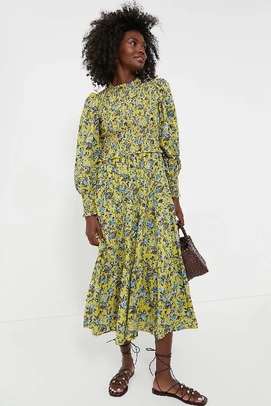 Hot Deals Mustard Occitane Ivy Maxi Dress