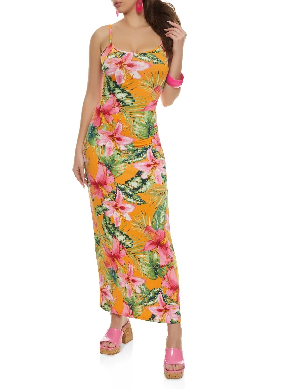 Shop More, Save More Haute Monde Floral Print Cami Maxi Dress