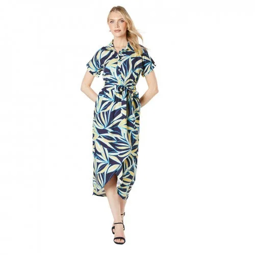 Weekend Exclusive Offers You’ll Love Principles Womens/Ladies Leaf Print Wrap Midi Dress Weekend Exclusive Offers You’ll Love Principles Womens/Ladies Leaf Print Wrap Midi Dress