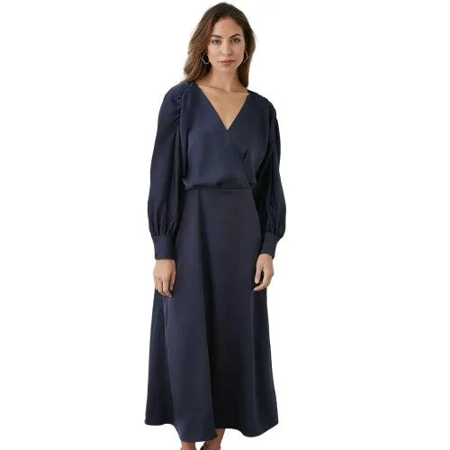 Weekend Super Sale Frenzy Principles Womens/Ladies Wrap Batwing Sleeve Midi Dress