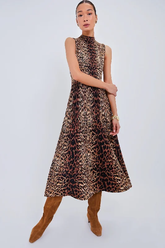 Weekend Sale Day Print Cheetah Brice Maxi Dress