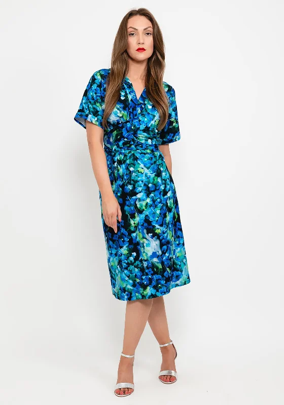 Weekend Only Deals Rena by Coco Doll Paris Midi Dress, Blue & Green