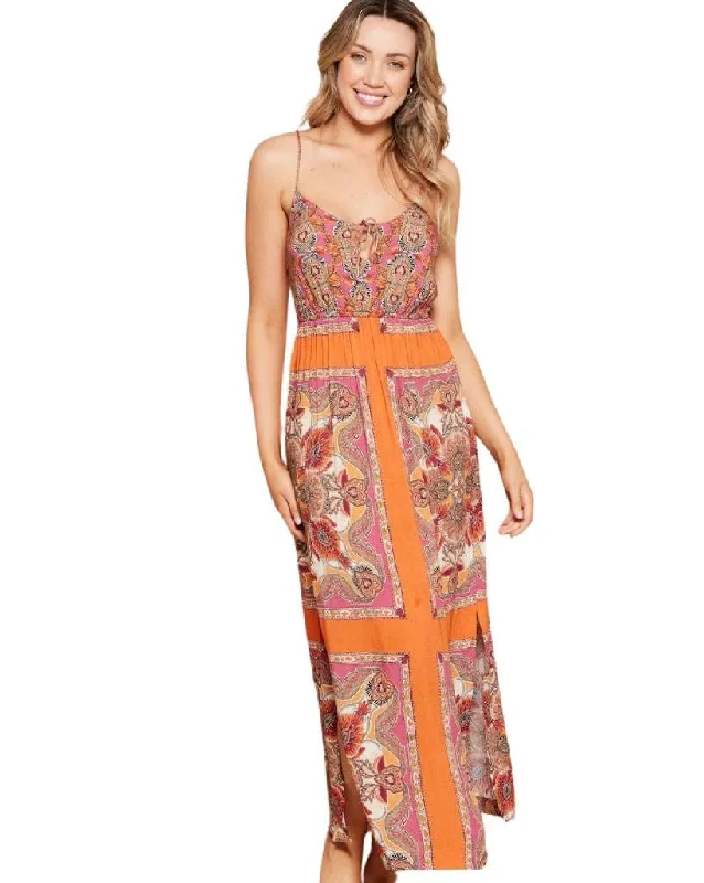 Weekend Hot Savings Shanthi Presley Maxi Dress
