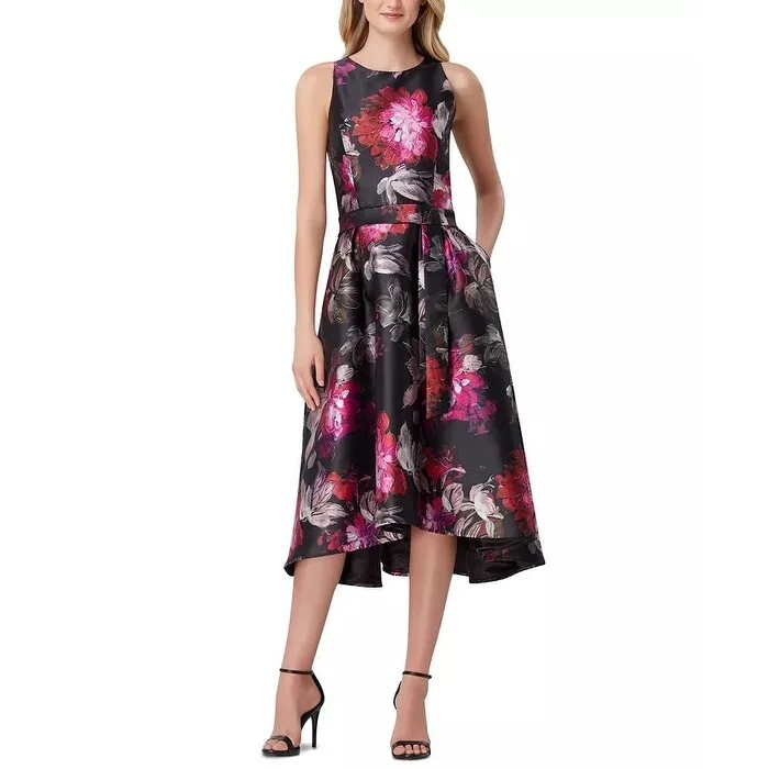 Weekend Offers You Can’t Miss Tahari ASL Women's Mikado Floral Fit & Flare Midi Dress Black Pink Size 6 Weekend Offers You Can’t Miss Tahari ASL Women's Mikado Floral Fit & Flare Midi Dress Black Pink Size 6
