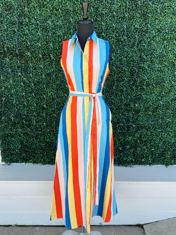 Weekend Steal of the Day Summer Stripes Maxi Dress
