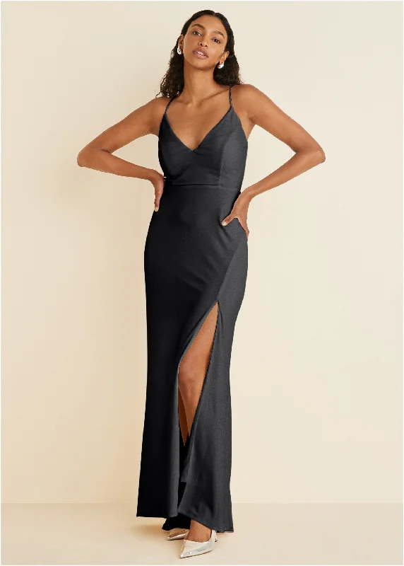 Weekend Exclusive Offers Matte Jersey Maxi Dress - Black