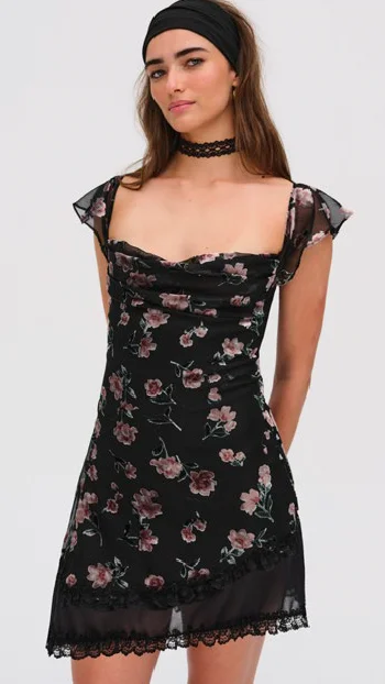 Weekend Sale Extravaganza Aigrette Mini Dress by For Love and Lemons
