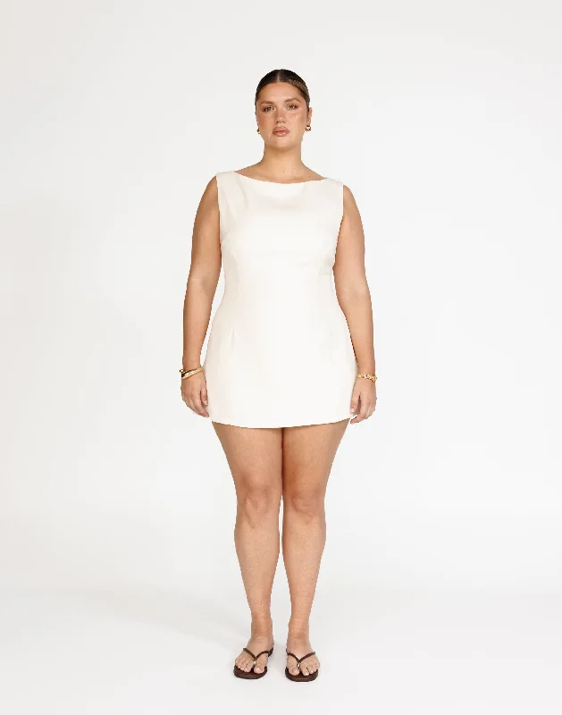 Shop More, Save More Aisling Mini Dress (Oat)