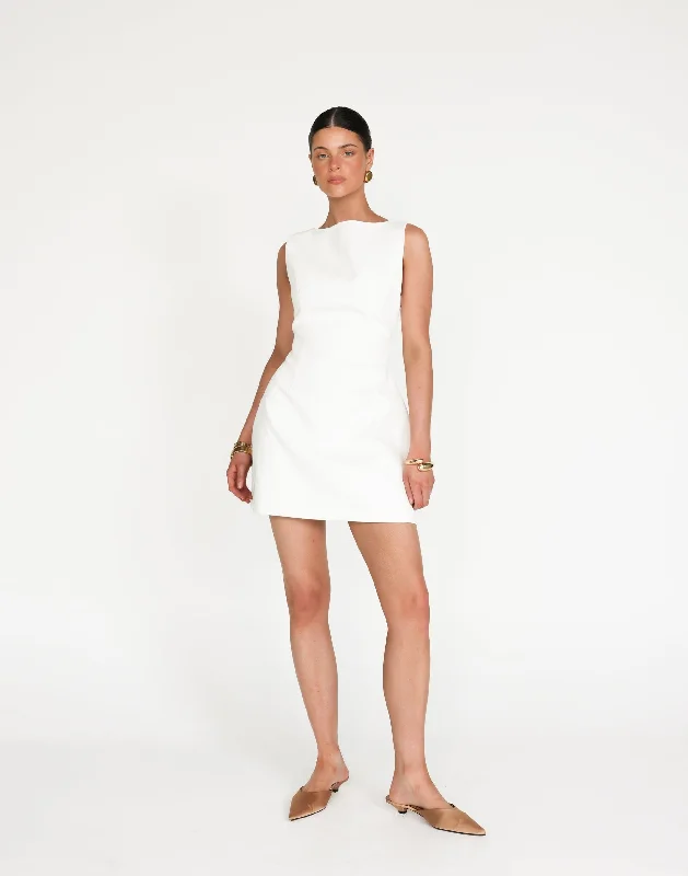 Sale Alert Anders Mini Dress (White)