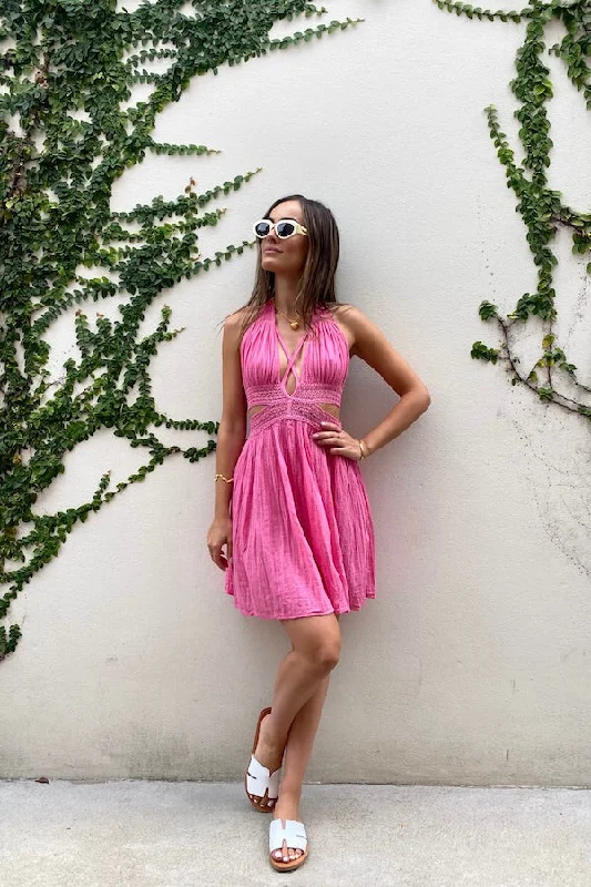 Weekend Exclusive Bargains Artemis Mini Dress Pink
