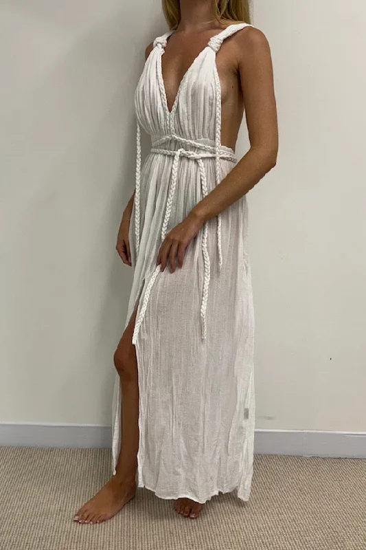 Weekend Mega Sale Event Renee Dress White