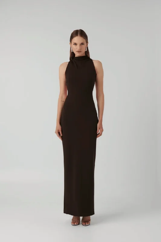 Weekend Deal Fever Ambre Gown Coffee