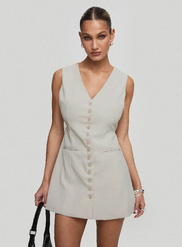 Weekend Bargain Time Katja Mini Dress Oyster