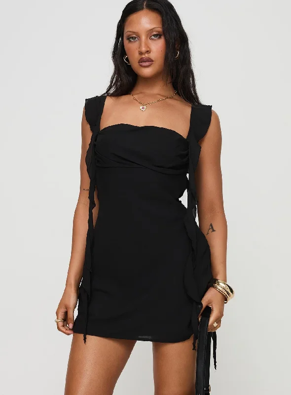 Lanai Mini Dress Black