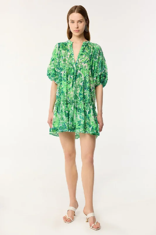 Deal of the Week Mini Dress Aria - Green Jengel