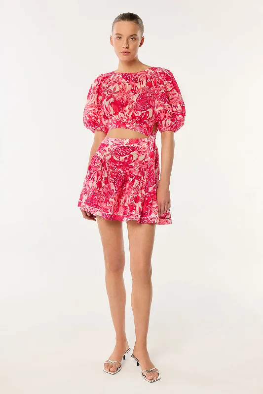 Weekend Must-Have Offers Mini Dress Chantal - Pink Jengel