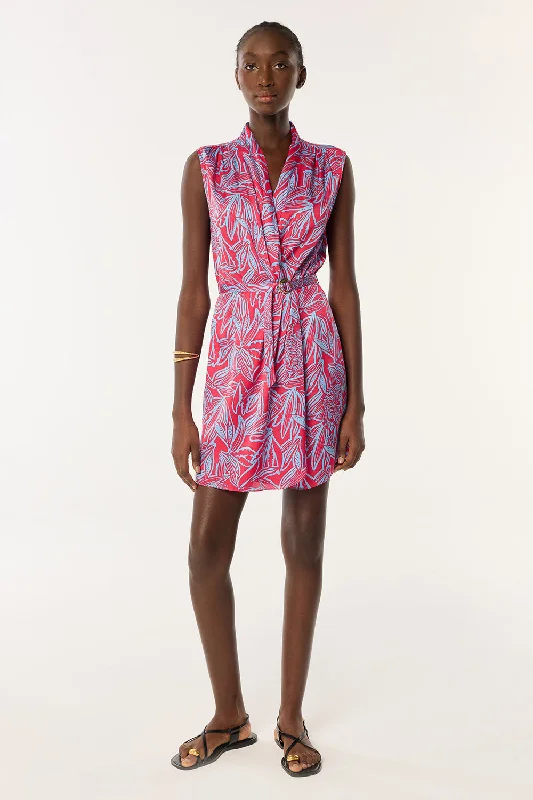 Weekend Flash Offers Mini Dress Clea - Pink Pop Tiger