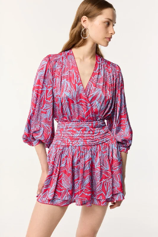 Weekend Hot Picks Mini Dress Colleen - Pink Pop Tiger