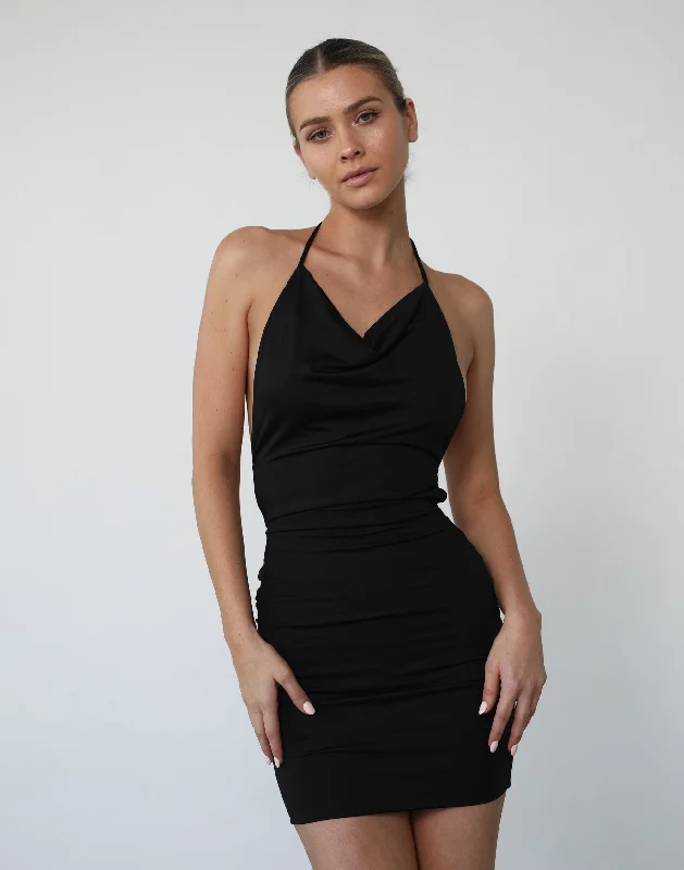 Super Low Prices Raena Mini Dress (Black)