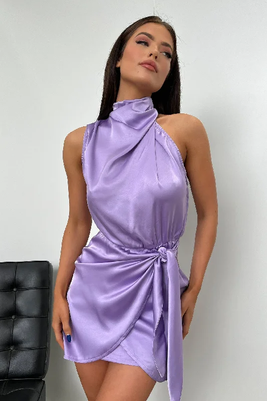 Big Discount Event Santorini Mini Dress - Lilac