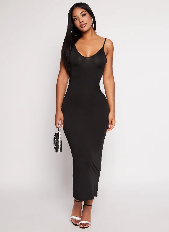Exclusive Pricing Daisy V Neck Bodycon Maxi Dress