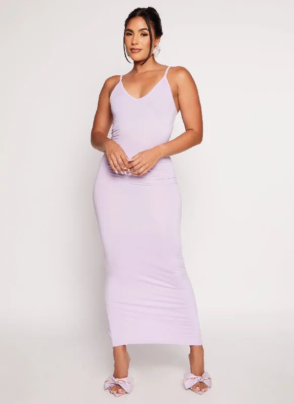 Best Offers Daisy V Neck Bodycon Maxi Dress