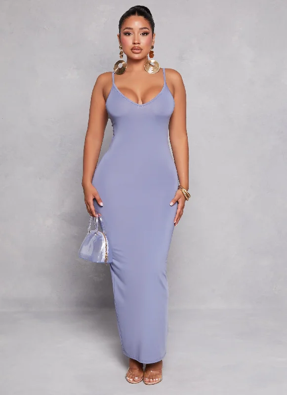 Weekend Only Sale Daisy V Neck Bodycon Maxi Dress
